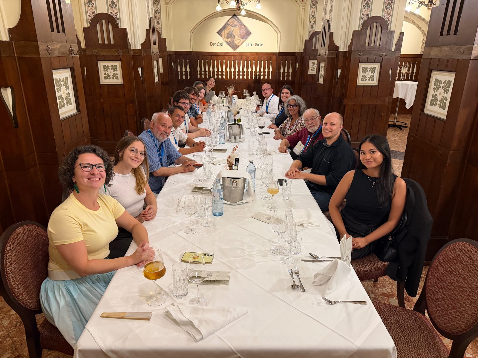 Social dinner of IFIP HCC17 2026 at the Vienna Rathauskeller